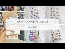Load and play video in Gallery viewer, Doodled Florals Sticker Book