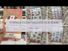 Load and play video in Gallery viewer, Summer Essentials Sticker Book