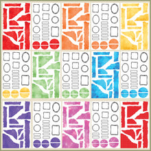 Load image into Gallery viewer, Bujo Essentials Rainbow Sticker Book