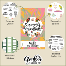 Load image into Gallery viewer, Summer Essentials Sticker Book