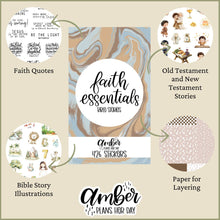 Load image into Gallery viewer, Faith Essentials Bible Stories Sticker Book