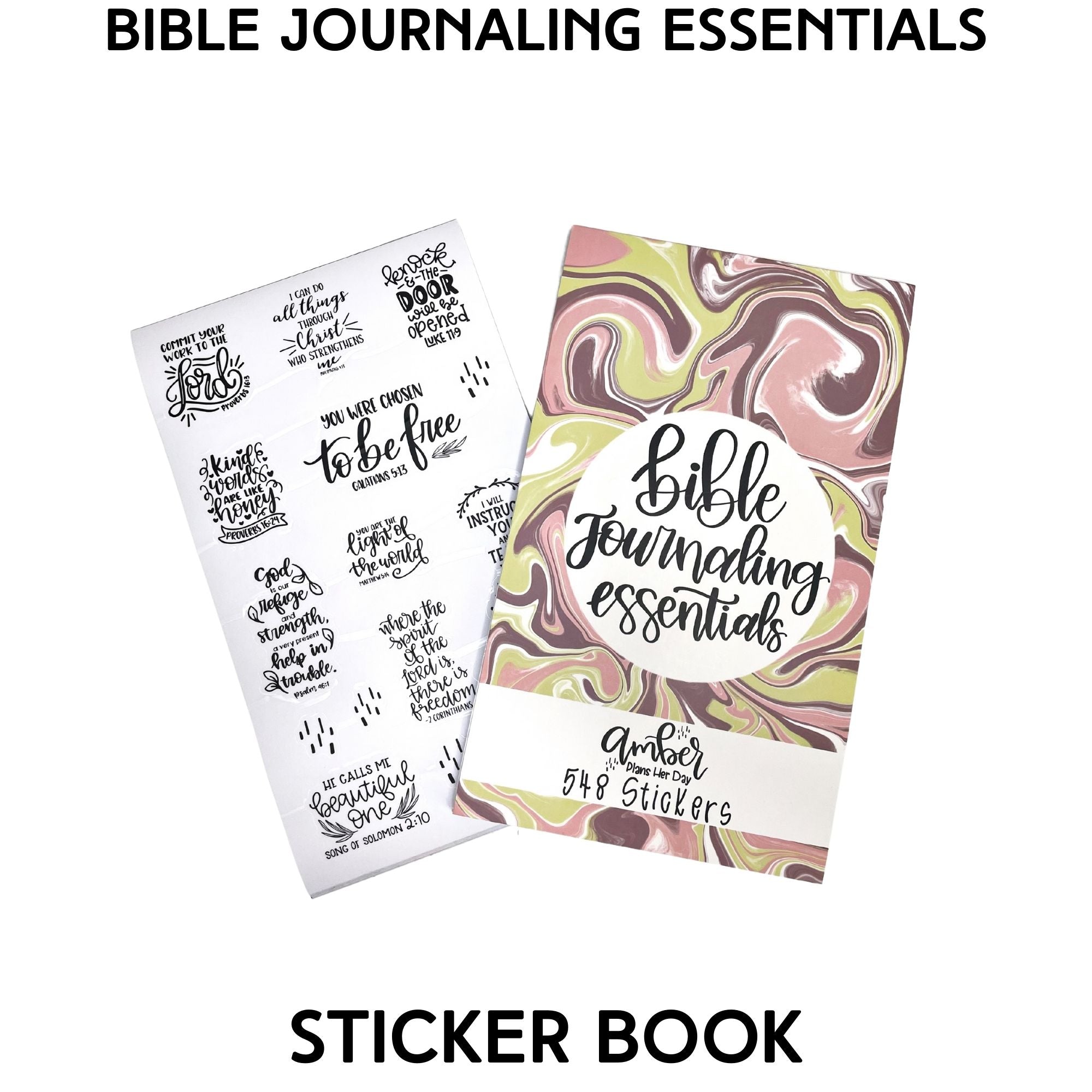 Wander Bible Journaling Sticker Kit June 2023