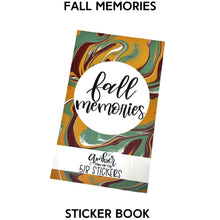 Load image into Gallery viewer, Fall Memories Sticker Book