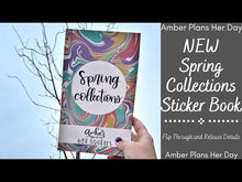 Load and play video in Gallery viewer, Spring Collections Sticker Book