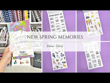 Load and play video in Gallery viewer, Spring Memories Sticker Book