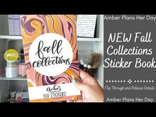 Load and play video in Gallery viewer, Fall Collections Sticker Book