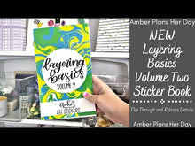 Load and play video in Gallery viewer, Layering Basics Volume 2 Sticker Book