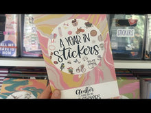 Load and play video in Gallery viewer, A Year in Stickers Sticker Book
