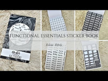 Load and play video in Gallery viewer, Functional Essentials Sticker Book
