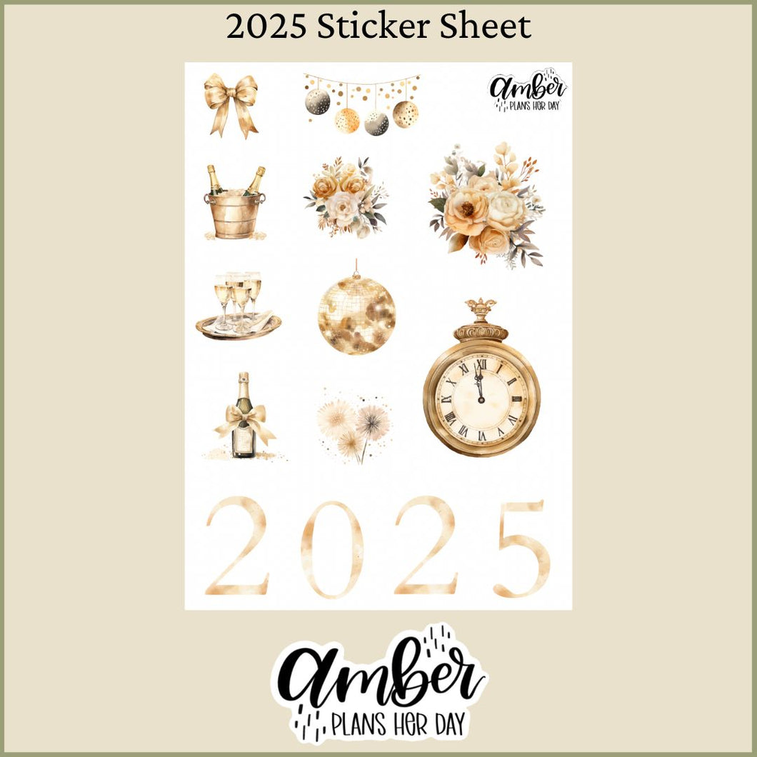 2025 Sticker Sheet