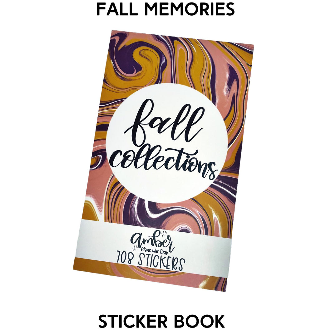 Fall Collections Sticker Book