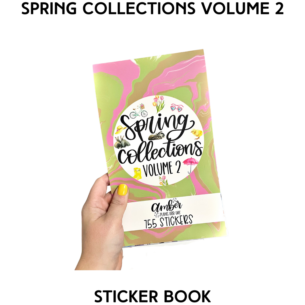 Spring Collections Volume 2 Sticker Book