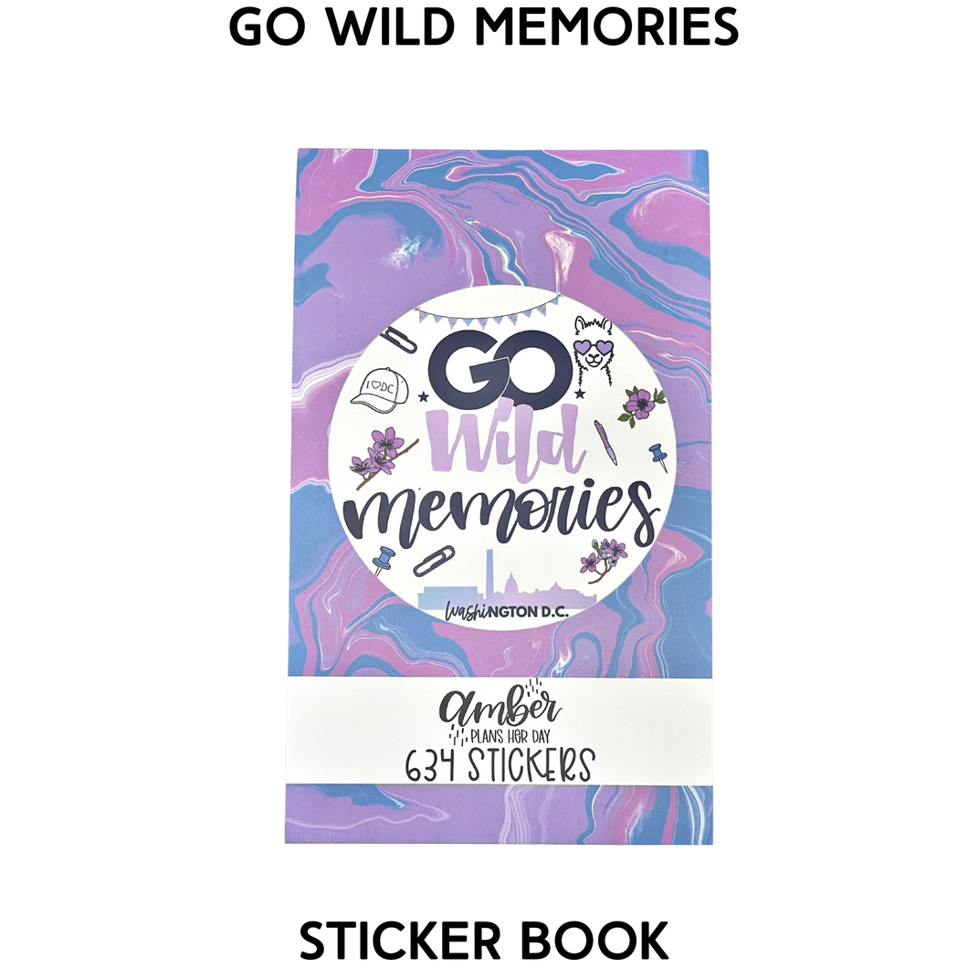 GO Wild Memories Sticker Book