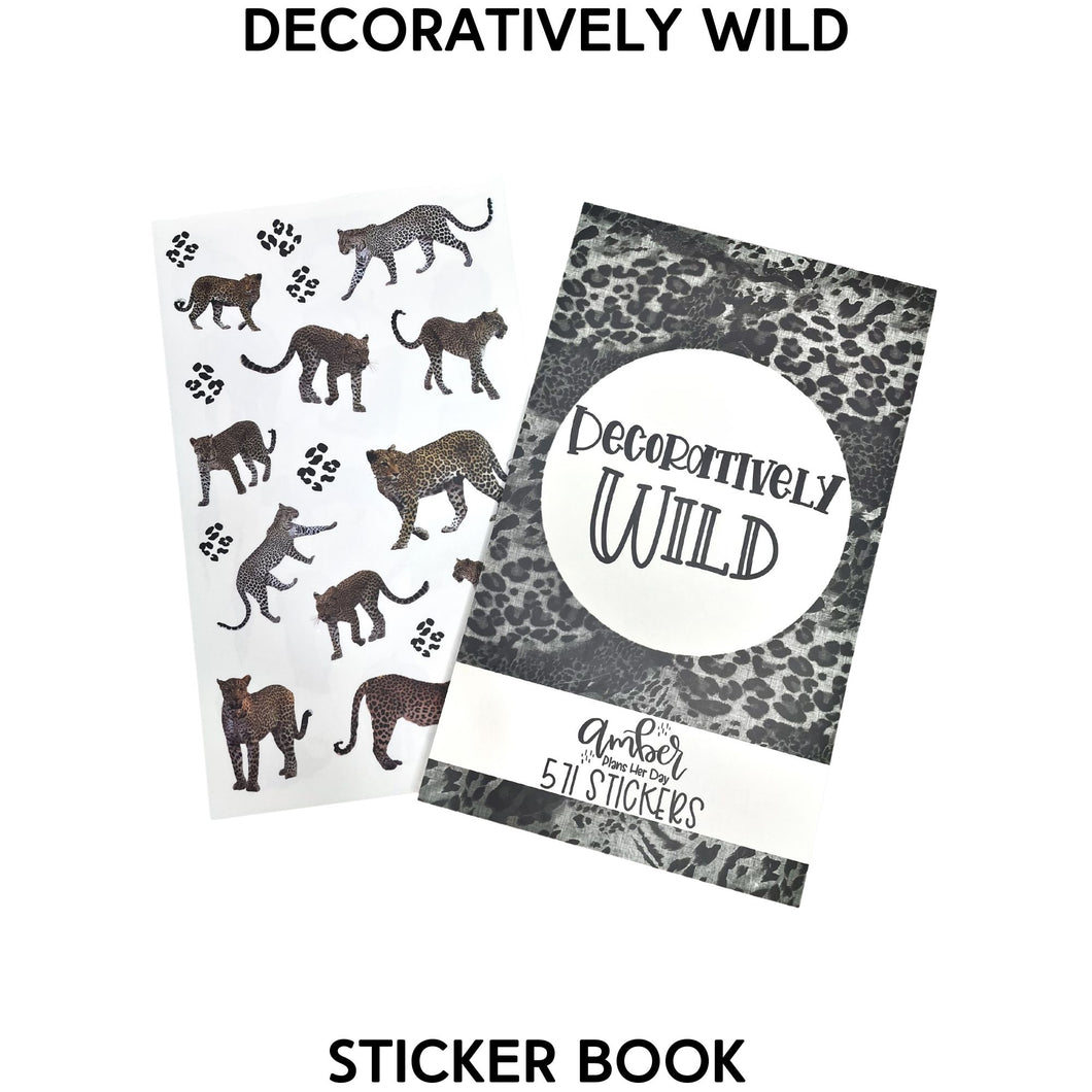 Decoratively Wild Sticker Book – Amber Plans Her Day