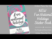Load and play video in Gallery viewer, Fun National Holidays Sticker Book
