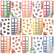 Load image into Gallery viewer, Holiday Florals Sticker Book
